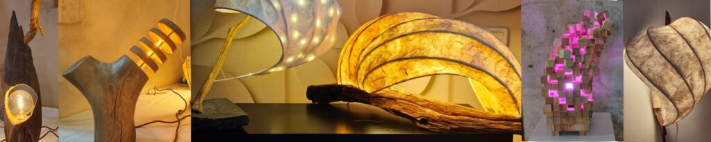 Cadeau unique : luminaire artisanat fontainebleau