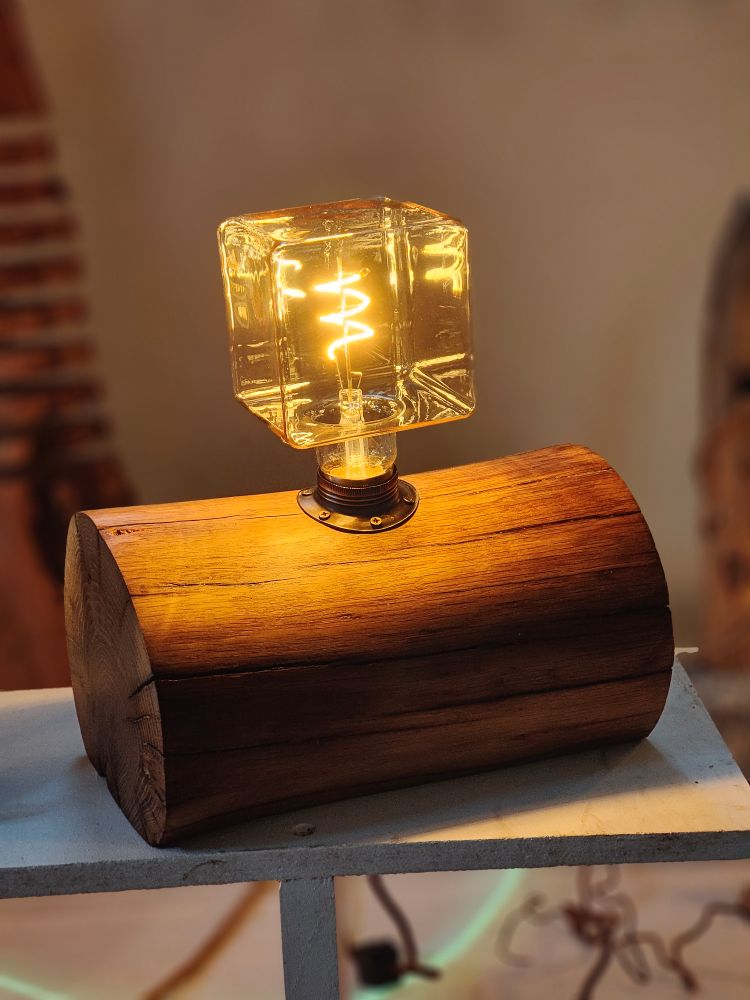 Lampe de bureau artisanat d'art