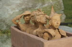 Isabelle ROUSSEAU - sculpture terre