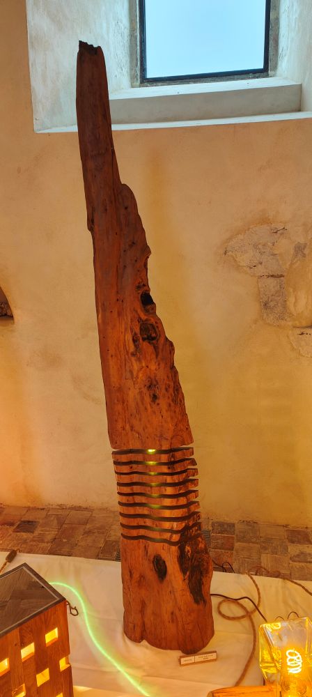 lampe originale sur pied salon