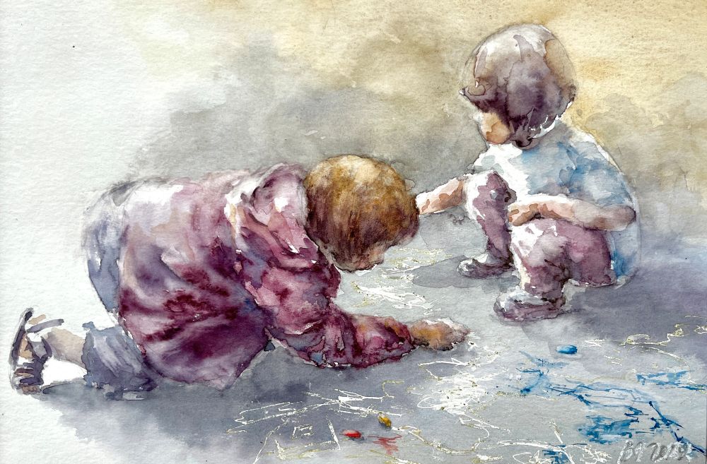 Aquarelle enfants