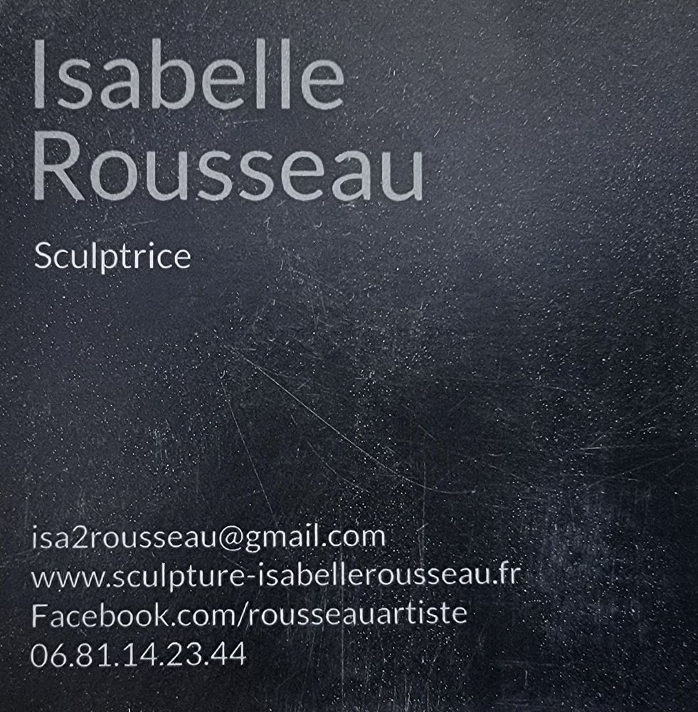 Isabelle rousseaux sculpture en terre