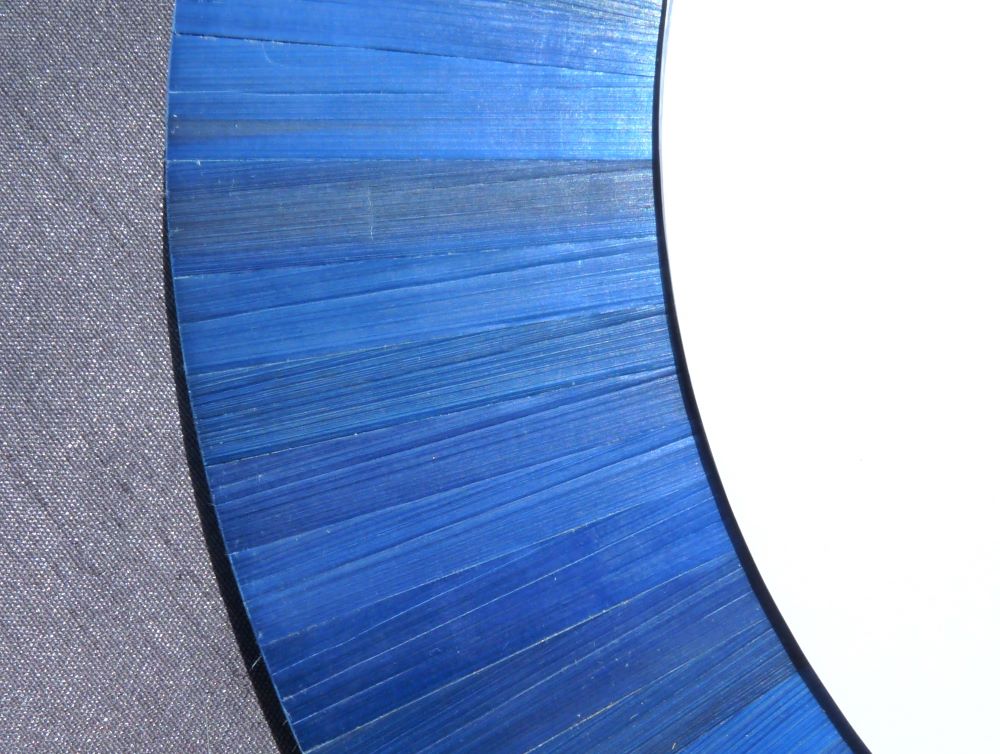 Miroir bleu tendance