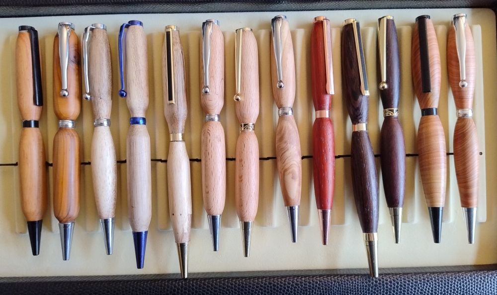 Stylos en bois - artisanat