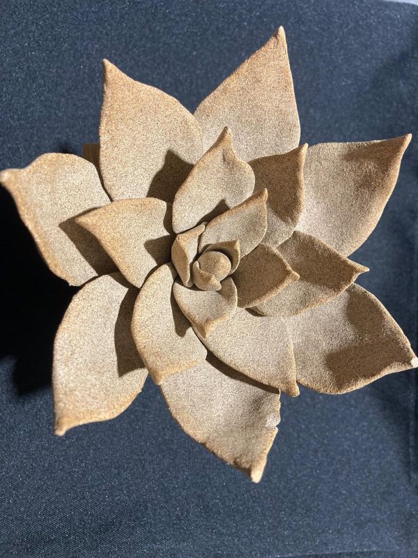 Fleurs en terre cuite - cours et stages