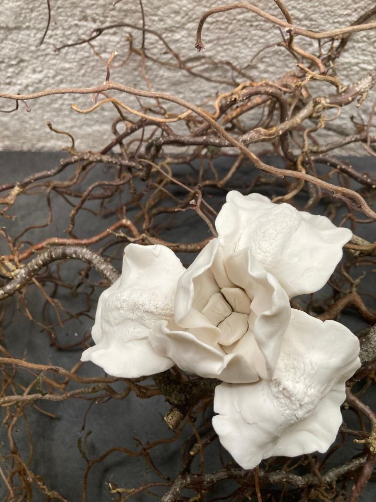 Fleurs en porcelaine - cours et stages