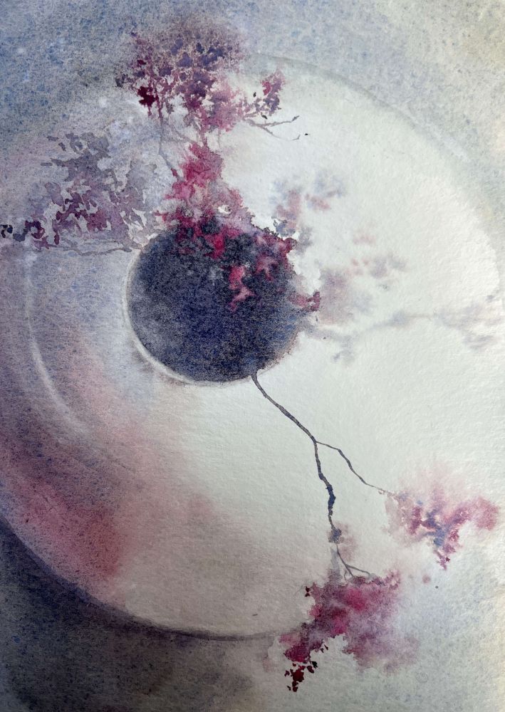 Tableau aquarelle fontainebleau vente et cours